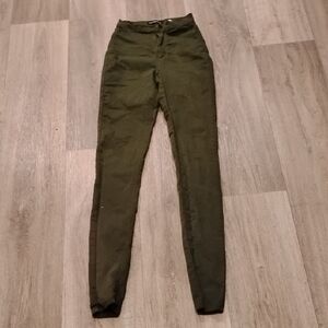 Fashion Nova Olive Trousers